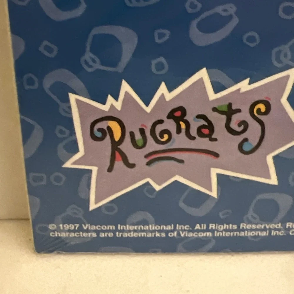Vintage 1997 Rugrats 3D Lenticular Bubbles Computer Mouse Pad Nickelodeon‎ NEW